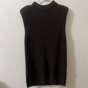 H&M Dark Brown Knit Sweater